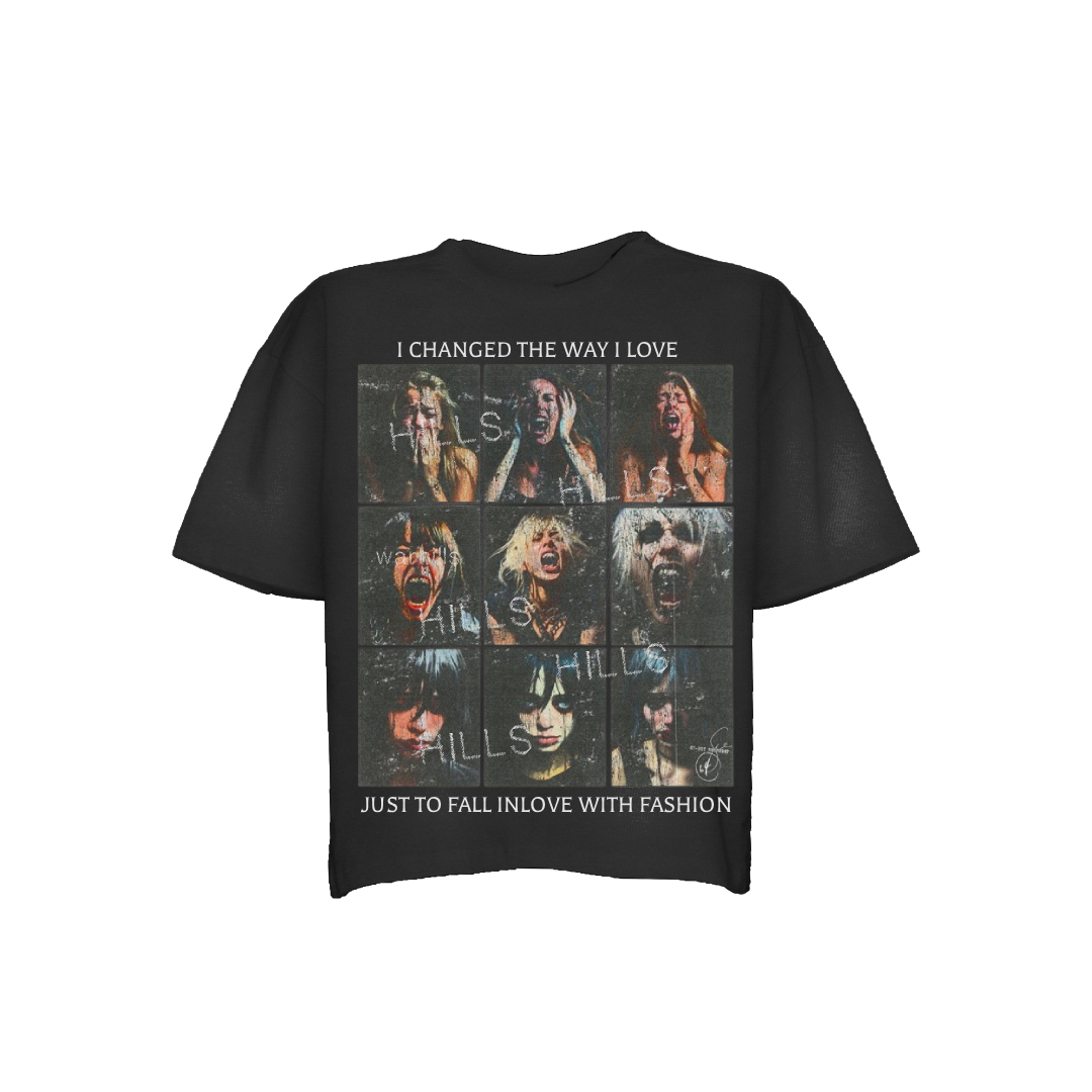 fashion takes stages drop shoulder tee